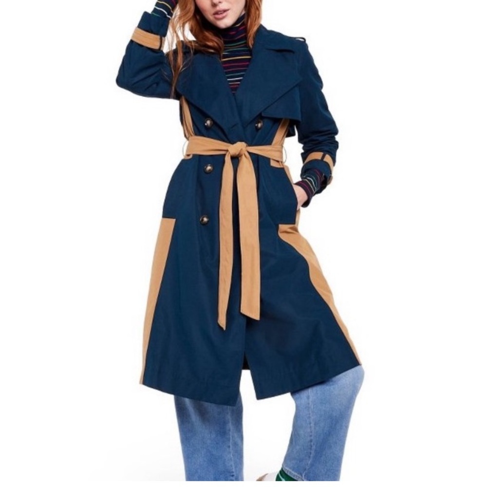 La Ligne x Target women’s side stripe trench coat